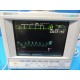 HP V24CT Trasnsport Patient Monitor (CO2 NBP SpO2 EKG Print) W/ Cables (11134)