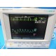 HP V24CT Trasnsport Patient Monitor (CO2 NBP SpO2 EKG Print) W/ Cables (11134)