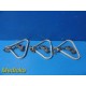 3X Zimmer Chick Orthopedics Traction Frame Ref 00-0640-067-00 Trapeze ~ 33987