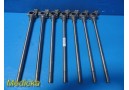 7X Zimmer Orthopedics Traction Frame I.V Post W/ Clamp 18" Length ¾" Dia~33761