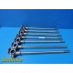 7X Zimmer Orthopedics Traction Frame I.V Post W/ Clamp 18" Length ¾" Dia~33761