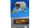 GE 118 Series Maternal Fetal Monitor W/ US & Toco Transducers & NBP Hose ~ 34020