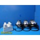 3X Stryker Ref 400-610 T5 Surgical Helmets W/ 8X Battery Packs & Charger ~ 34132