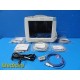 Philips Intellivue MP50 Neonatal Monitor W/ Patient Leads & Module ~ 34131