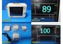 Philips VS3 SureSigns 863073 Spot Vitals Monitor W/ Leads & Client Bridge ~34135