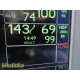 GE Dash 5000 Patient Monitor (IPB, NBP, ECG, SpO2, TEMP) W/ NEW Leads ~ 34102
