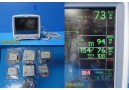 GE Dash 5000 Monitor (IPB, NBP, ECG, SpO2 Masimo , TEMP CO2 ) W/ Leads ~ 34106