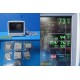 GE Dash 5000 Monitor (IPB, NBP, ECG, SpO2 Masimo , TEMP CO2 ) W/ Leads ~ 34106