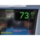 GE Dash 4000 Monitor (IBP, CO2, NBP, ECG, TEMP / CO Masimo SPO2) W/ Leads~ 34108