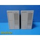 Lot of 2 Spacelabs Medical 90387 Module Racks for Patient Monitors ~ 34111