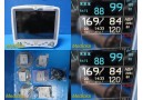 GE Dinamap Dash 5000 Patient Monitor (IPB,NBP,ECG,SpO2,TEMP,CO2) W/ Leads ~34044