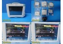 Philips Intellivue MP50 Critical Care Monitor W/ MMS Print IBP &CO Modules~34049