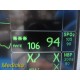 GE Dash 4000 Patient Monitor (CO2,IBP,NBP,ECG,TEMP,Masimo SPO2) W/ Leads ~ 34062