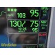 GE Dash 4000 Patient Monitor (CO2,IBP,NBP,ECG,TEMP,Masimo SPO2) W/ Leads ~ 34062