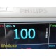 2007 Philips Sure Signs VS3 Vitals Monitor W/ Temp, NBP & SpO2 Leads ~ 34184