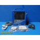 2006 GE Dinamap Pro 1000 Patient Monitor W/ ECG, NBP & SPO2 Leads ~ 34542