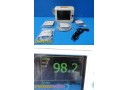 Philips VS3 Sure Signs 863073 Spot Vitals Monitor W/ Leads & Client Bridge~34153