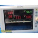 2017 Philips VS3 Sure Signs 863070 Spot Monitor (TEMP & NBP) W/ Leads ~ 34160