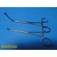 2X V. Mueller CH7950 & CH7952 Javid Carotid Artery Bypass Shunt Clamps ~ 34579