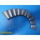 13X Codman Cloward Cervical Retractor Blades (20mm to 45mm) Sharp Prongs ~ 34568