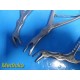 Lot of 3 SKLAR Orthopedic Bone Ronguer Forceps Angled ~ 34570