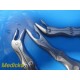 Lot of 3 SKLAR Orthopedic Bone Ronguer Forceps Angled ~ 34570
