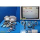 GE 250CX Series 259CX-A Fetal Monitor US+TOCO Transducers Leads Clicker ~ 34294