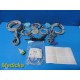 GE 250CX Series 259CX-A Fetal Monitor US+TOCO Transducers Leads Clicker ~ 34294
