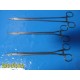 3X Codman Assorted Classic Plus Sarot Needle Holders (9 6/8" to 12") ~ 34592