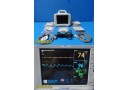 GE Dash 3000 Monitor (2X IBP, SpO2, CO/TEMP, NBP, ECG, PRINT) W/ Leads ~ 34307
