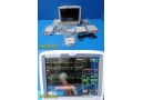 GE Dash 5000 Multi-para Monitor (2XIPB, NBP, ECG, SpO2 & TEMP) W/ Leads ~ 34311