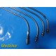 4X V. Mueller Pilling Assorted Holinger Jackson Open End Suction Tubes ~ 34628