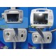 Invivo Precess MRI Monitor W/ Cart, SPO2 ECG Modules, Sensor & Lead Wires ~34393