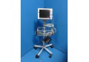 MDE ESCORT PRISM 20403-100 COLORED MONITOR W/ NBP ECG LEADS & STAND ~ 11626