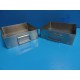 2 x JARIT INSTRUMENT STERILIZATION CONTAINER / STEAM STERILIZATION TRAY (11614)