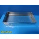 Unbranded (V. Mueller) Storage & Sterilization Tray 20¼ x 10¼ x 3¾" ~ 34687