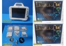 GE Dash 3000 Series Patient Monitor W/ NEW Patient Leads Nellcor ~ 34776