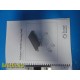 TRUMPF Medical TruSystem 7000DV Operating Table Instructional Manual Set ~ 34820