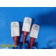 Lot of 03 Masimo RED LNC M20-14 LNCS Patient Cables | 14-ft | 4.3m | OEM ~ 34878