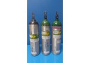 3 x AirGas Puritan Luxfer ALUMINUM OXYGEN O2 CYLINDERS DOT-3AL2015, EMPTY~12060