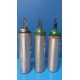 3 x AirGas Puritan Luxfer ALUMINUM OXYGEN O2 CYLINDERS DOT-3AL2015, EMPTY~12060