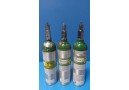 3x AirGas Luxfer ALUMINUM OXYGEN CYLINDERS DOT-3AL2216 / TC3ALM(153)EMPTY~12070