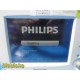Philips Intellivue MP30 (M8002A) Patient Monitor W/ MMS Module & NEW Leads~35224