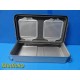 V. Mueller Baxter Genesis Sterilization Container W/ Retention Plates ~ 35225