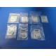 6 x Stryker 845 Cast Cutter Blades (4 x 840-25 2 1/2" & 2 x 840-20 2" ) ~12946