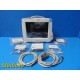 Philips MP50 Critical Care Monitor W/ Leads & BIS Press MMS Print Modules ~35207