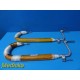 Zimmer Candy Cane Stirrups Set (PAIR) W/ Ali Gel Pole Sleeve & Slings ~ 35242