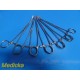 6X V. Mueller SU-2777 & Pilling 18-2585 Artery Forceps Carmalt CVD 8" ~ 35576