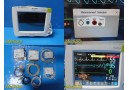Philips Intellivue MP30 Anesthesia Patient Monitor W/ MMS Module & Leads ~ 35229