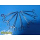 Pilling V. Mueller Miltex Codman Assorted Clamp Forceps (GLOVER, COOLEY) ~ 35637